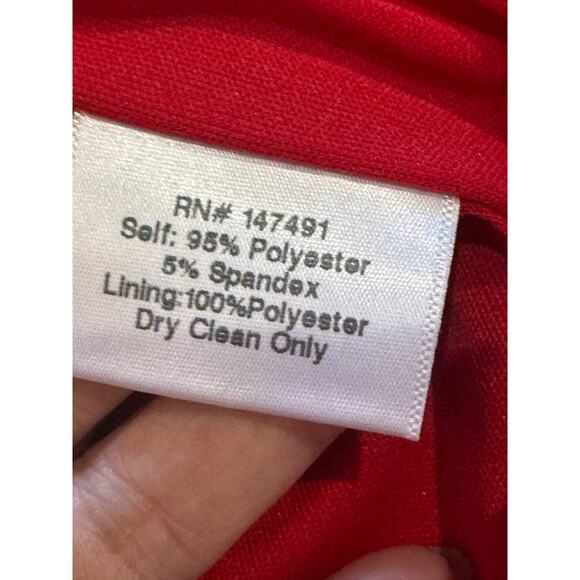 Katie May LA Bodycon  ARYA LONG GOWN IN SCARLETT RED SIZE M - Picture 12 of 13